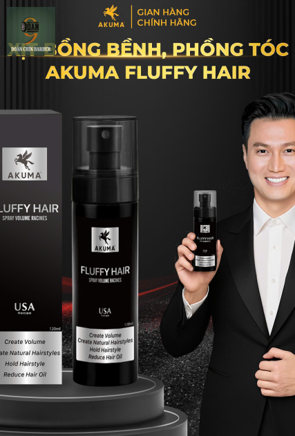 Akuma Fluffy Hair Spray