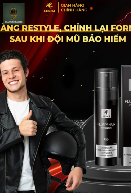 Akuma Fluffy Hair Spray