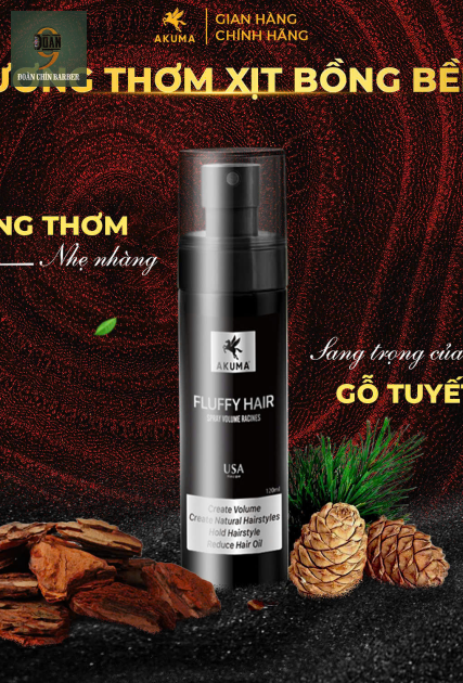 Akuma Fluffy Hair Spray